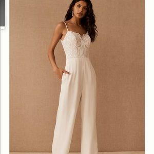 Hayley Paige Harvey Sequin Jumpsuit